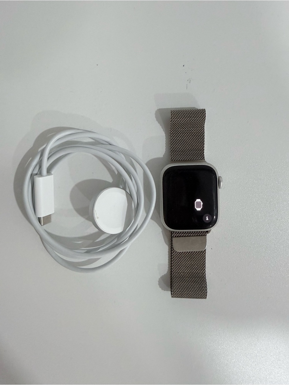 Apple Watch with Gold Aluminium Steel ceramic case